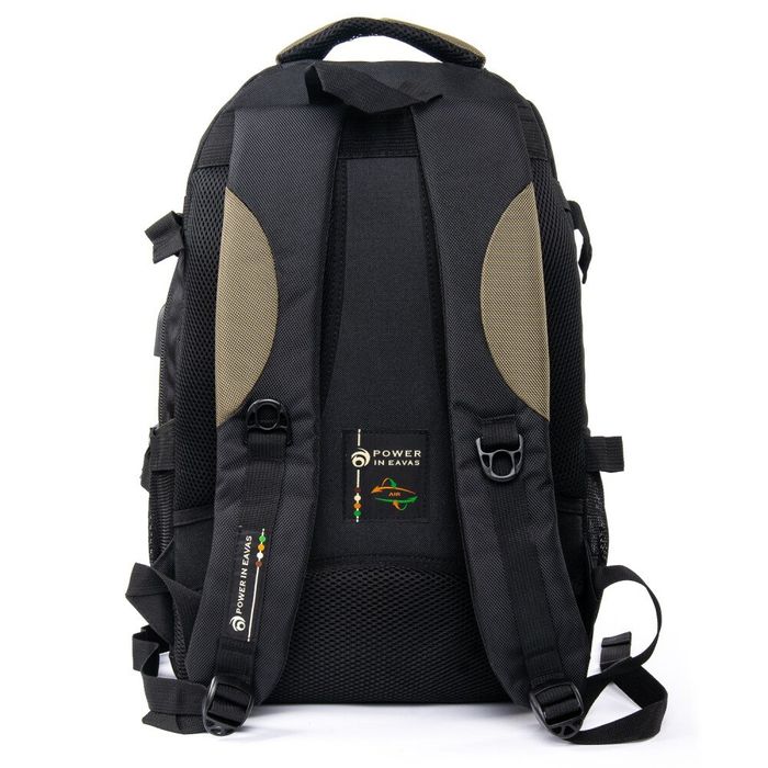 Городской рюкзак для ноутбука с USB Power In Eavas 9629 green купить недорого в Ты Купи
