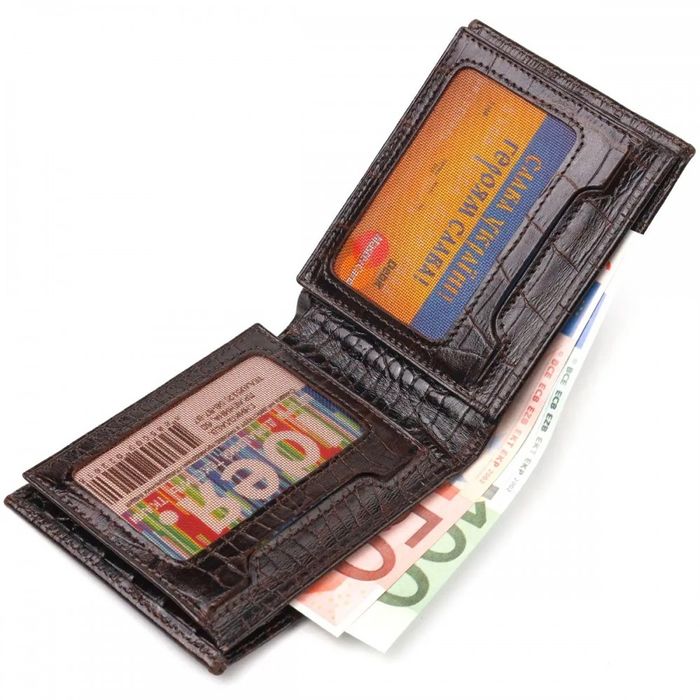 Чоловічий шкіряний гаманець Canpellini 21522 купити недорого в Ти Купи