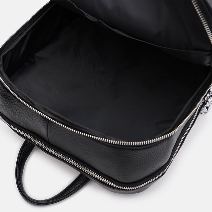 Мужской кожаный рюкзак Ricco Grande K1b1210606bl-black купить недорого в Ты Купи