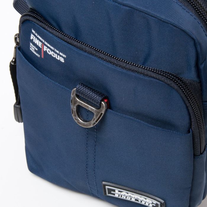 Мужская сумка через плечо Lanpad 4208 blue купить недорого в Ты Купи