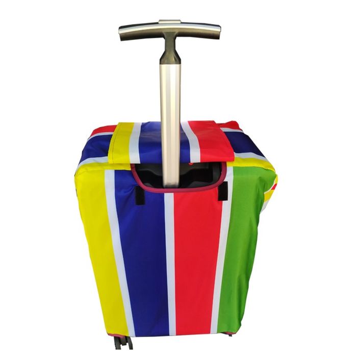 Защитный чехол для чемодана Coverbag нейлон Ultra XS разноцветный купить недорого в Ты Купи