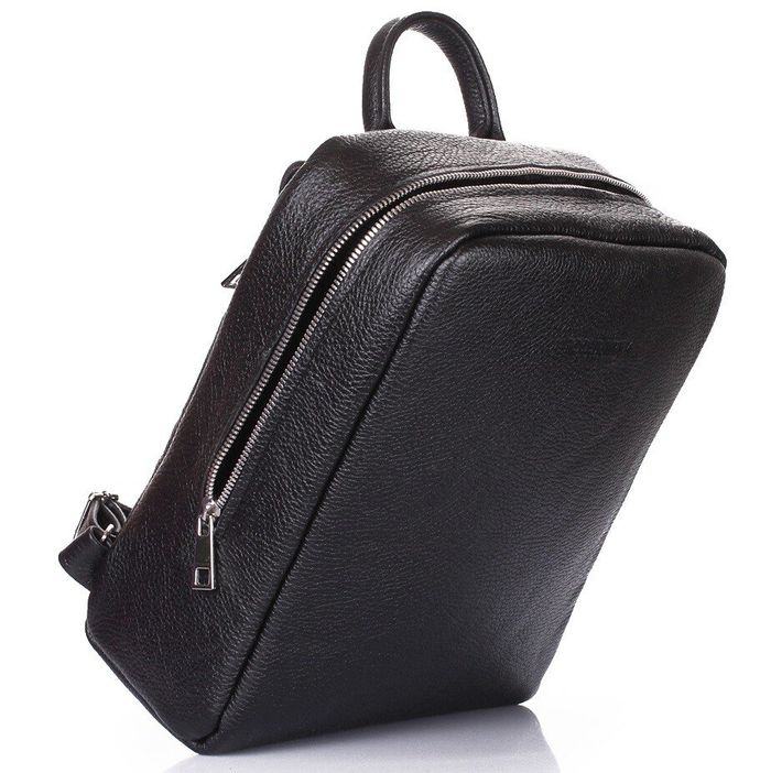 Кожаный рюкзак POOLPARTY Cult black купить недорого в Ты Купи
