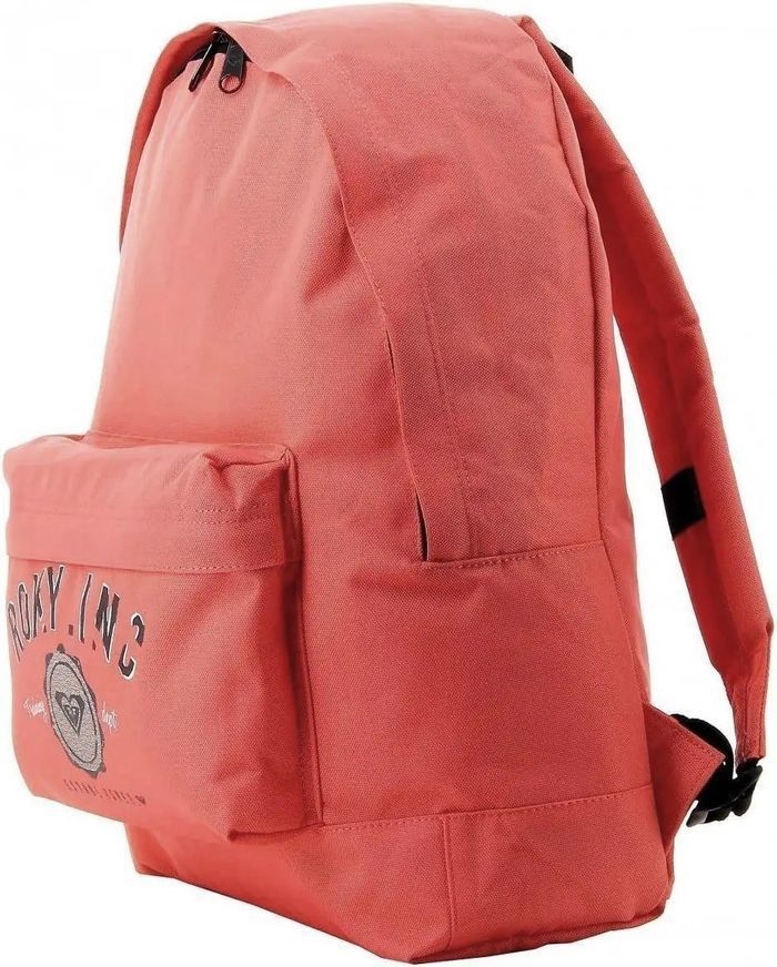 Рюкзак городской из ткани Roxy Basic Blush Heart коралловый на 18л XMWBA02S купить недорого в Ты Купи