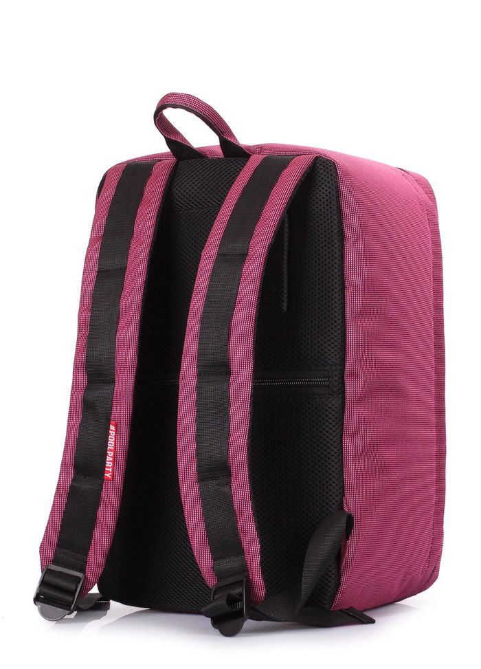 Рюкзак для ручной клади POOLPARTY Ryanair / Wizz Air / МАУ hub-pink-ruffle купить недорого в Ты Купи