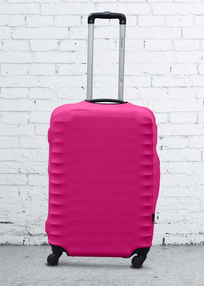 Захисний чохол для валізи Coverbag дайвінг рожевий купити недорого в Ти Купи