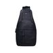 Мужской кожаный черный слинг на плечо Tavinchi R-6101A