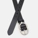 Жіночий ремінь шкіряний Borsa Leather CV1ZK-105bl-black