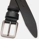 Мужской кожаный ремень Borsa Leather V1125FX15-black