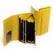 Кожаный женский кошелек Classic DR. BOND W1-V yellow