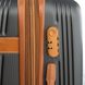 Комплект чемоданов 2/1 ABS-пластик PODIUM 8387 grey змейка 31487