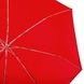 Механический женский зонтик компактный облегченный FARE красный