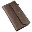 Жіночий темно-коричневий гаманець з натуральної шкіри ST Leather 18841 Темно-коричневий