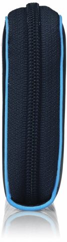 Синє шкіряне жіноче портмоне Piquadro Blue Square (PD3229B2_BLU2) купити недорого в Ти Купи