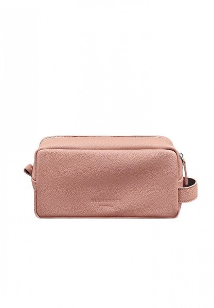 Жіноча шкіряна косметична сумка 6.0 рожевий флотар BN-CB-6-BARBI купити недорого в Ти Купи