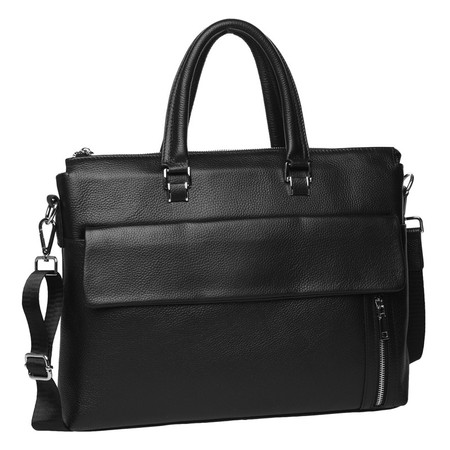 Мужская кожаная сумка Keizer K117614-black купить недорого в Ты Купи