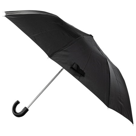 Зонт чоловічий напівавтомат Incognito-11 G561 Black (Чорний) купити недорого в Ти Купи