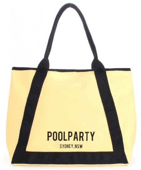 Літня сумка з поліестеру POOLPARTY laguna-oxford-yellow купити недорого в Ти Купи