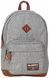 Рюкзак городской из ткани Paso 19-229S grey