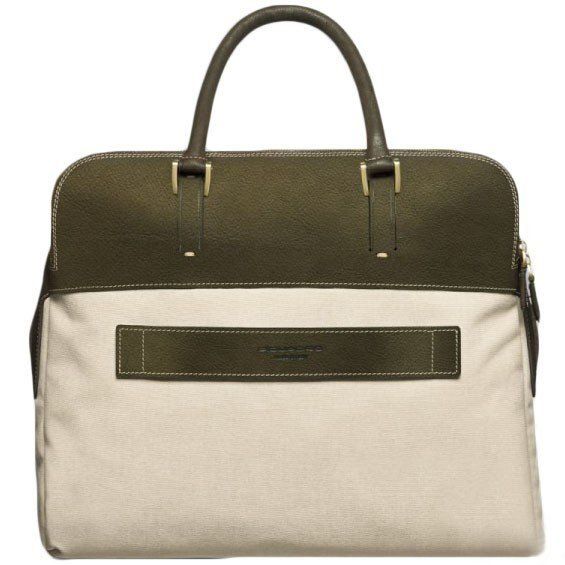 Бежевая сумка-портфель для ноутбука унисекс Piquadro Sartoria (CA3012IT2_M) купить недорого в Ты Купи