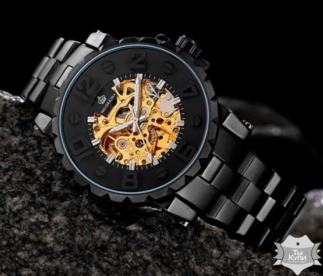 Чоловічий наручний годинник скелетон Orkina Havanna (+1154) купити недорого в Ти Купи