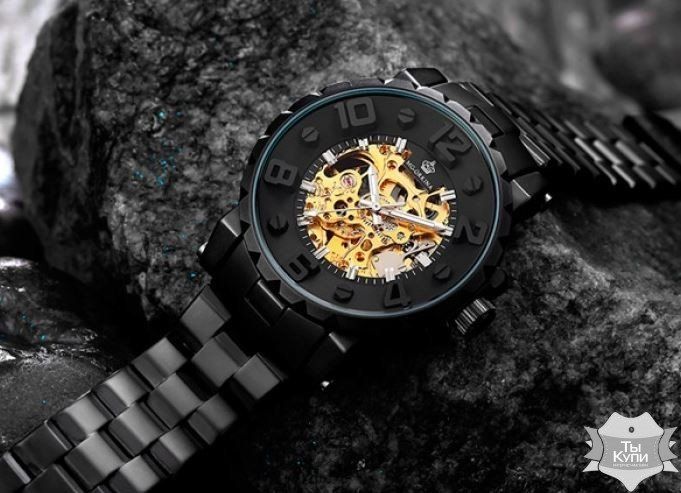 Чоловічий наручний годинник скелетон Orkina Havanna (+1154) купити недорого в Ти Купи