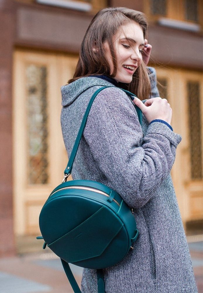 Женская сумка-рюкзак BlankNote «Maxi» bn-bag-30-malachite купить недорого в Ты Купи