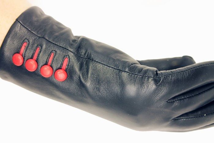 Женские кожаные сенсорные перчатки Shust Gloves 703 купить недорого в Ты Купи