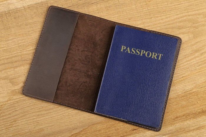 Обложка для паспорта SHVIGEL 13793 Темно-коричневый купить недорого в Ты Купи