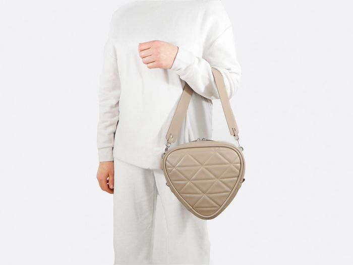 Женская сумочка из натуральной кожи Svіtlana Zubko Heart S1201-F-1 купить недорого в Ты Купи