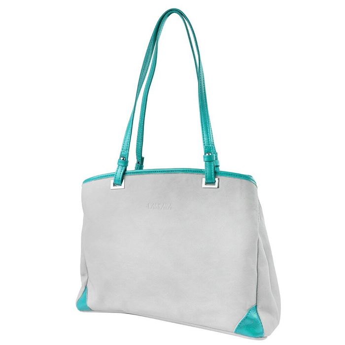 Женская сумочка из кожзама LASKARA LK-10242-grey купить недорого в Ты Купи