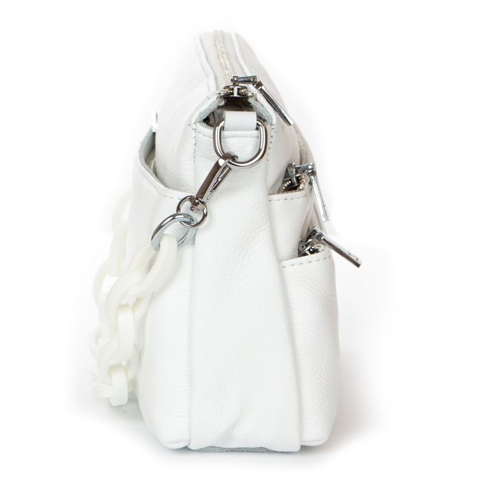 Жіноча шкіряна сумка ALEX RAI 3011 white купити недорого в Ти Купи