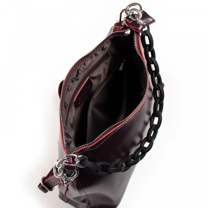 Женская кожаная сумка классическая ALEX RAI 03-09 17-8900 wine-red купить недорого в Ты Купи