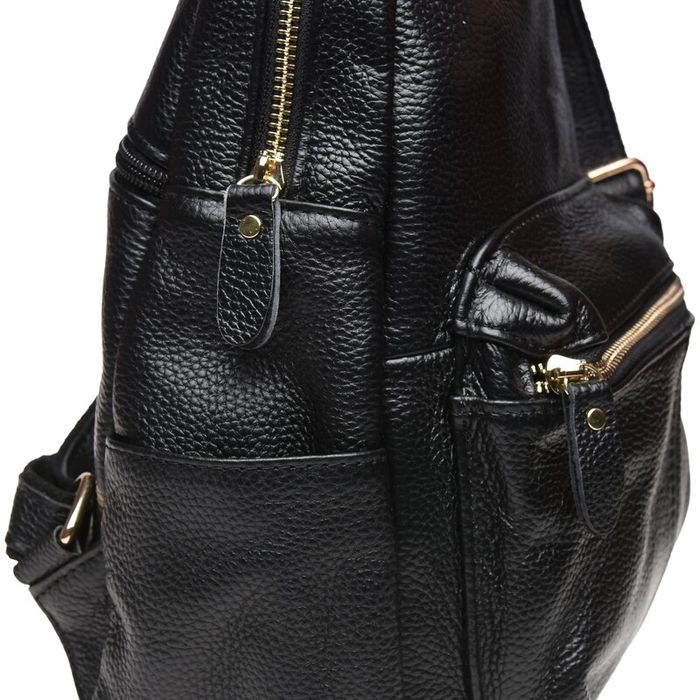 Женский кожаный рюкзак Keizer K1339-black купить недорого в Ты Купи