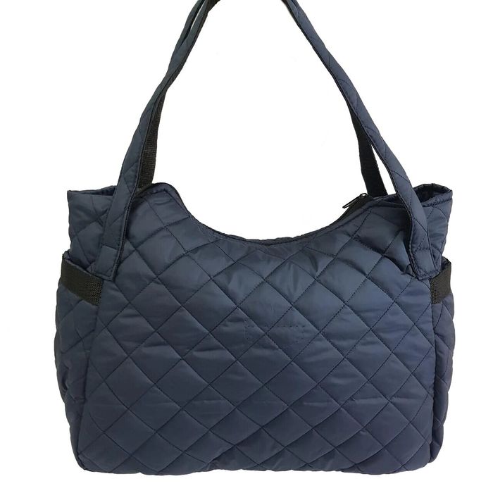 Дутая женская синяя сумочка tk-1023 купить недорого в Ты Купи