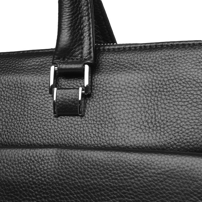 Чоловіча шкіряна сумка Keizer K117614-black купити недорого в Ти Купи