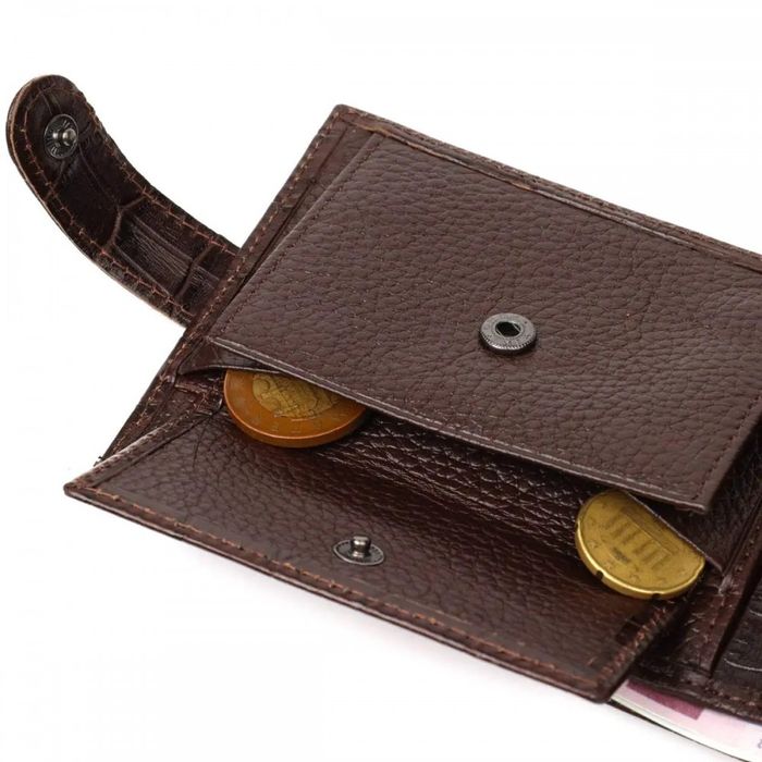 Шкіряний чоловічий турецький гаманець BOND 21999 купити недорого в Ти Купи