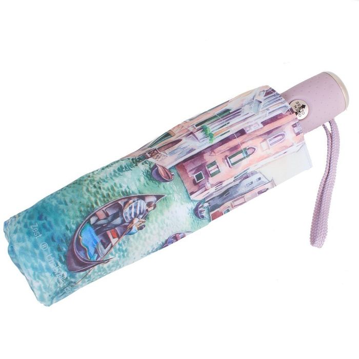 Женский светлый зонт автомат с рисунком ZEST купить недорого в Ты Купи