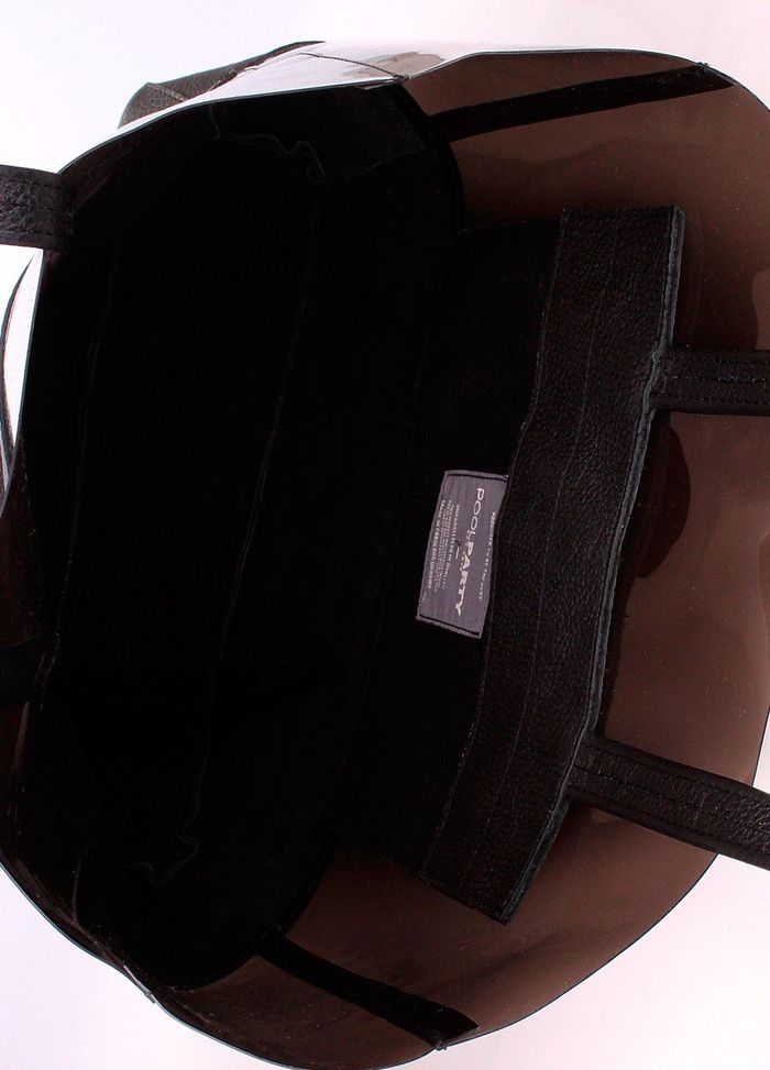 Лаковая сумка Poolparty из натуральной кожи купить недорого в Ты Купи