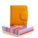 Шкіряний жіночий гаманець Rainbow DR. BOND WRS-415-1 yellow