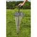 Зонт-трость женский механический Fulton L042 Birdcage-2 Houndstooth Borde (Гусиная лапка)