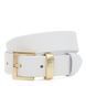 Женский кожаный ремень Borsa Leather 100g1genw131-white
