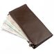 Жіночий темно-коричневий гаманець з натуральної шкіри ST Leather 18841 Темно-коричневий
