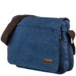 Мужская текстильная синяя сумка Vintage 20189