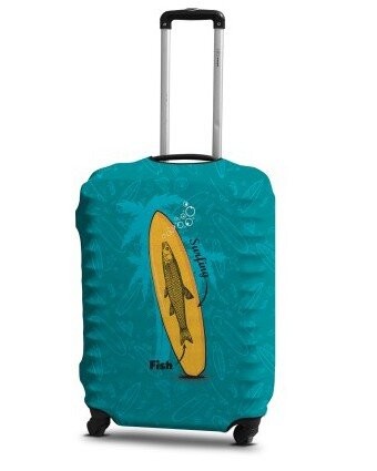 Защитный чехол для чемодана Coverbag дайвинг c рисунком 0423 купить недорого в Ты Купи