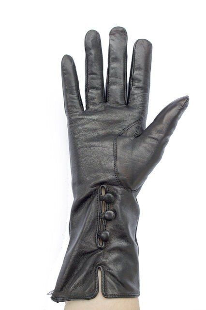 Женские кожаные удлиненные перчатки Shust Gloves 788 купить недорого в Ты Купи
