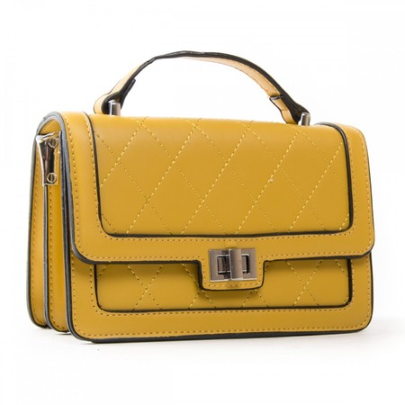 Жіноча класична сумка FASHION 01-05 6117 Жовтий купити недорого в Ти Купи