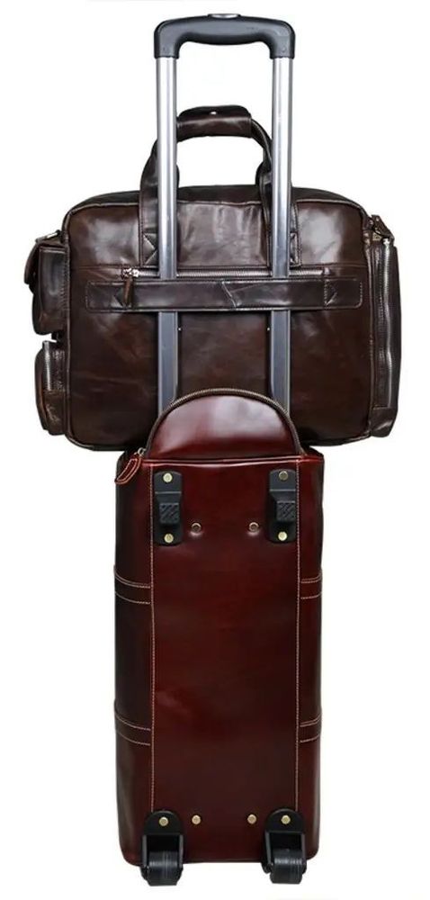 Мужская кожаная сумка Vintage 14370 купить недорого в Ты Купи