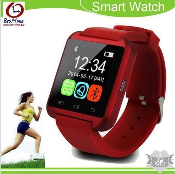Смарт-часы Smart U8 Red (5007) купить недорого в Ты Купи