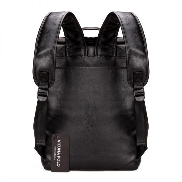 Мужской черный рюкзак Polo Vicuna 5513-BL купить недорого в Ты Купи