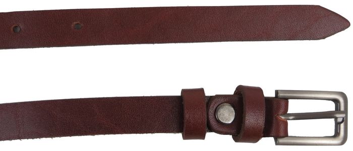 Женский кожаный ремень Skipper 1410-15 коричневый купить недорого в Ты Купи
